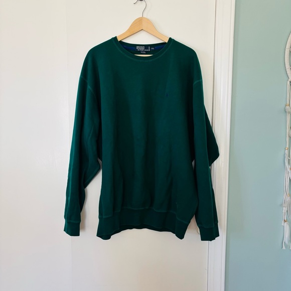 Polo Ralph Lauren Men's Green Sweatshirt XXL - Picture 1 of 10